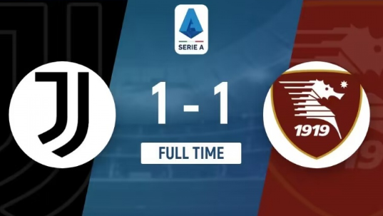 意甲-尤文图斯1-1萨勒尼塔纳,拉比奥、皮耶罗齐破门 意甲-尤文图斯1-1萨勒尼塔纳,拉比奥、皮耶罗齐破门