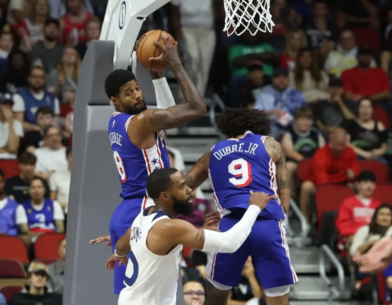 NBA季前赛-乔治首秀空砍23+6爱德华兹16分 恩比德缺阵 76人负森林狼 NBA季前赛-乔治首秀空砍23+6爱德华兹16分 恩比德缺阵 76人负森林狼