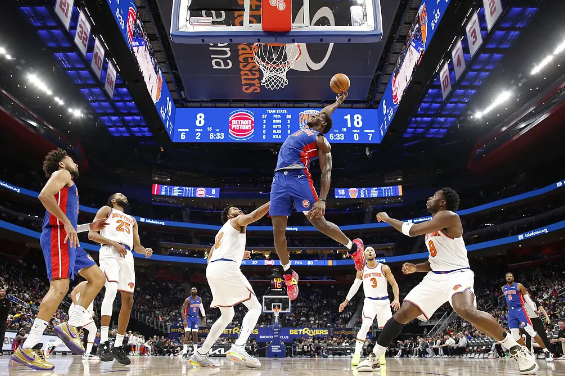 布伦森36+5 唐斯21+11+7 康宁汉姆22+6+6 尼克斯大胜活塞 布伦森36+5 唐斯21+11+7 康宁汉姆22+6+6 尼克斯大胜活塞