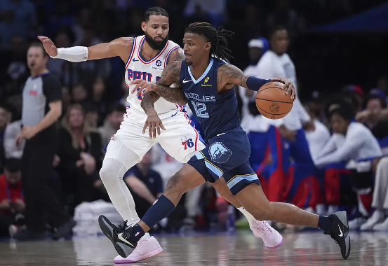 莫兰特18+6+12 小皮蓬12+13 马克西23+6 灰熊轻取76人 莫兰特18+6+12 小皮蓬12+13 马克西23+6 灰熊轻取76人