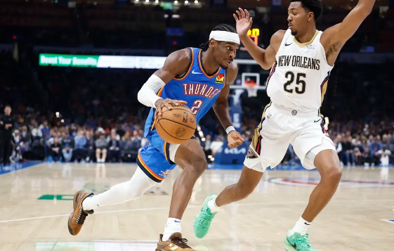 杰伦威31+6+7 亚历山大29+5+5 莺歌8失误 雷霆送鹈鹕6连败