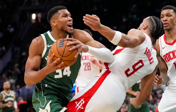 字母哥20+14 杰伦-格林21+8 利拉德上篮绝杀助雄鹿胜火箭 字母哥20+14 杰伦-格林21+8 利拉德上篮绝杀助雄鹿胜火箭