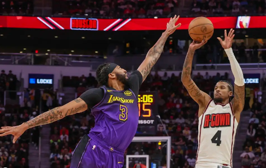 格林33+6&首节18分 阿门23+16 浓眉30+13 火箭力克湖人