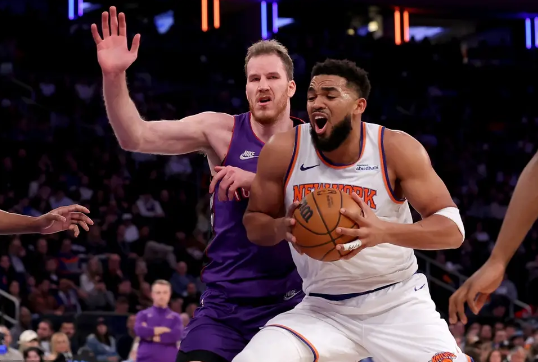 唐斯27+13 哈特21+11+7 尼克斯3人20+轻取猛龙止3连败