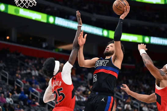 小哈达威27分 康宁汉姆22+10+17 奎克利25分 活塞送猛龙5连败