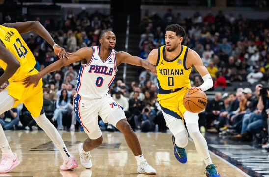 西亚卡姆21+8+5 马克西28分 帝&椒缺战 步行者送76人5连败 西亚卡姆21+8+5 马克西28分 帝&椒缺战 步行者送76人5连败