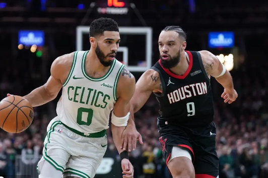 阿门绝杀+新高33分 狄龙10记三分 杰伦-布朗28分 火箭胜绿军