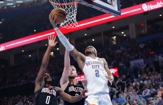 亚历山大51+5+7 谢泼德新高25+5 白魔27+11 雷霆击退残阵火箭