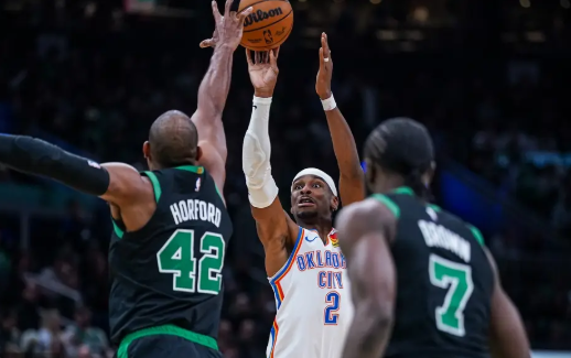 亚历山大34分 塔图姆33+8+8 内外线极致对决 雷霆双杀绿军