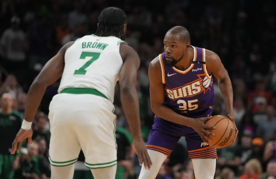 波津30+8 杰伦24分 KD30分 绿军22记三分射穿太阳30分